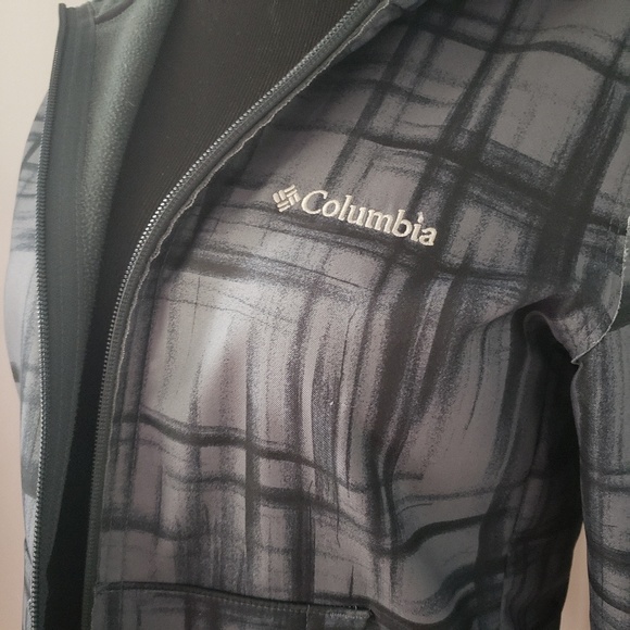 Columbia Snow Glimmer Softshell Jacket, Gray/Grey - Picture 4 of 7